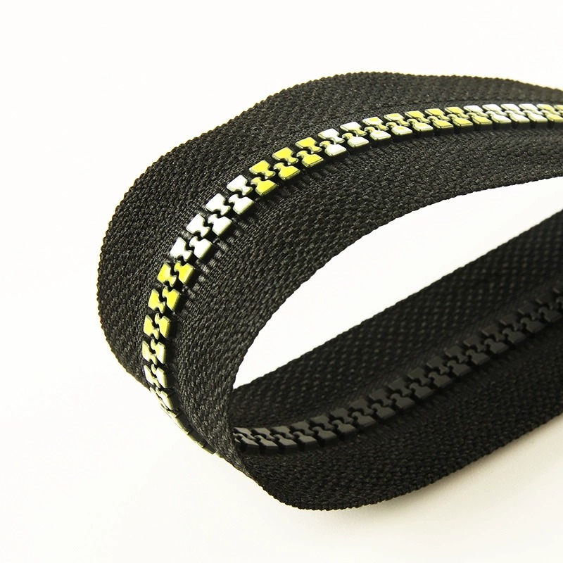 No.5 Bi-Color Resin Zipper