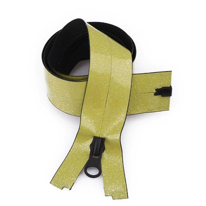 No.5 Glitter Reverse Waterproof Separating Nylon Coil Zipper
