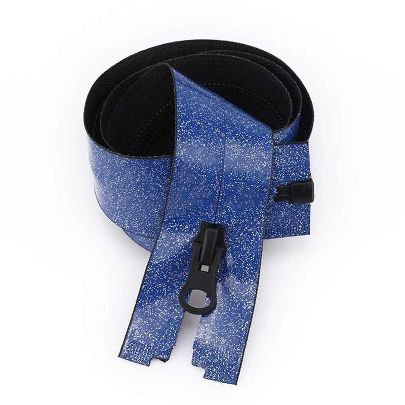 No.5 Glitter Reverse Waterproof Separating Nylon Coil Zipper