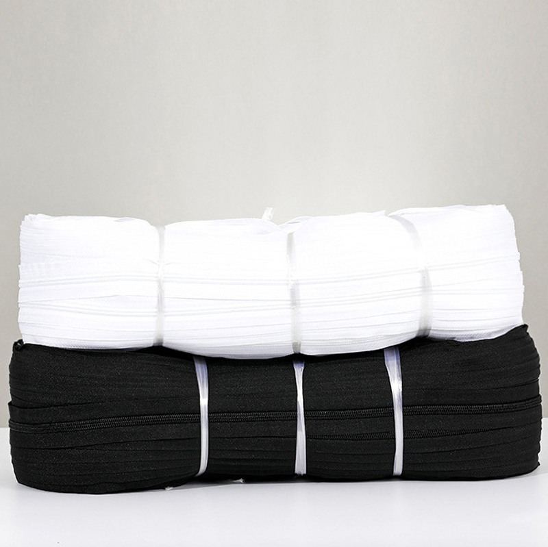 #10 Heavy Duty Nylon Coil Zipper Roll Large Teeth for Tent, Canopy & Tricycle Shelter
