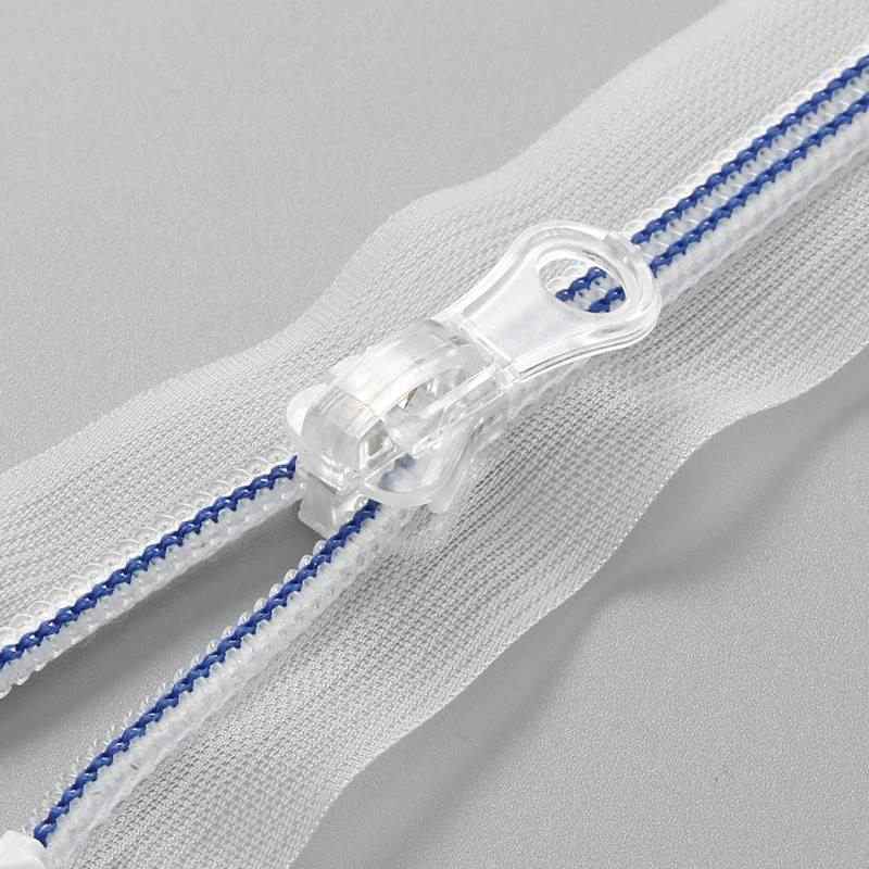 No.5 Transparent Mesh Closed End Nylon Coil Zipper