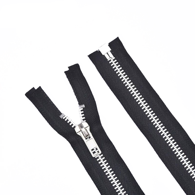 10# Aluminum Alloy Metal Zipper (Open/Closed-End)