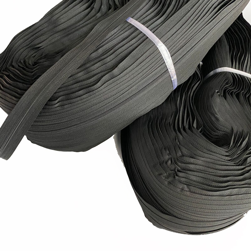 #3 Nylon Coil Zipper Tape, Double Needle, Plain Weave