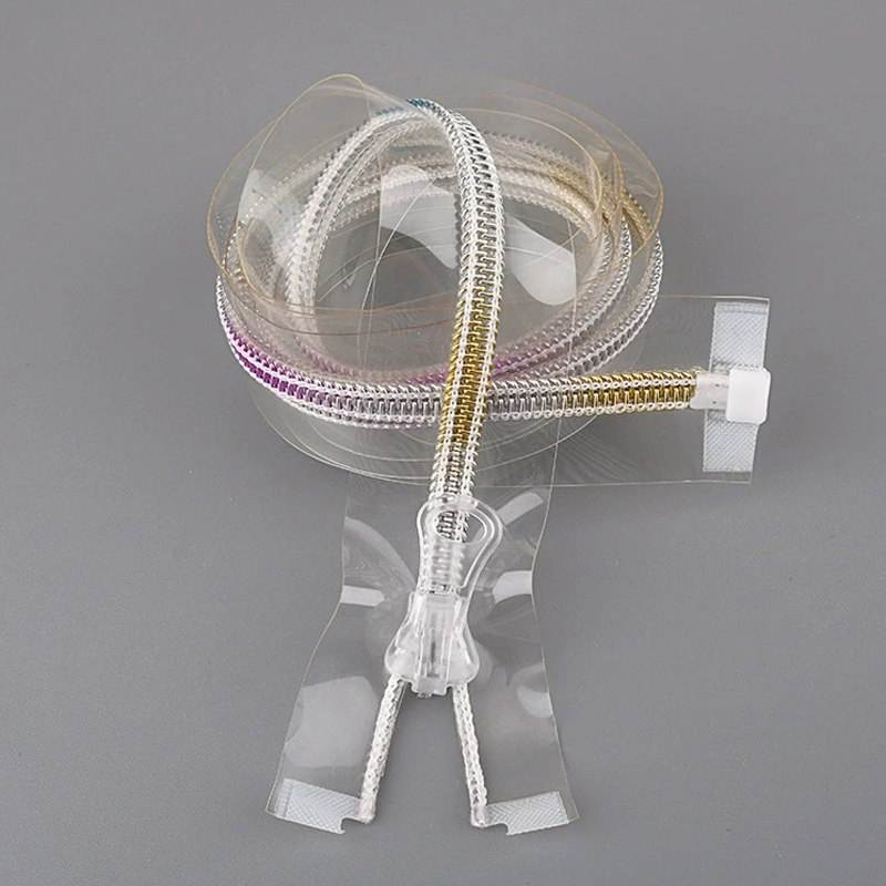 No.5 Transparent TPU Voltage Separating Nylon Zippers