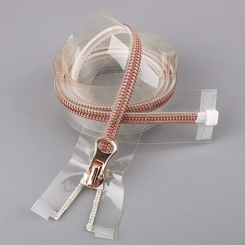 No.5 Transparent TPU Voltage Separating Nylon Zippers