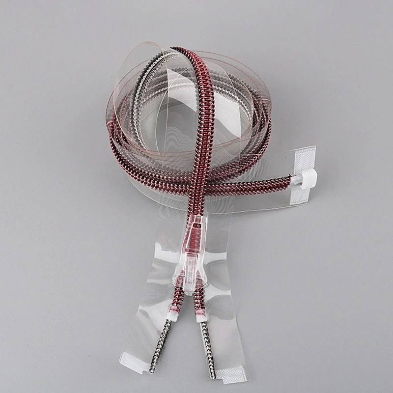 No.5 Transparent TPU Voltage Separating Nylon Zippers