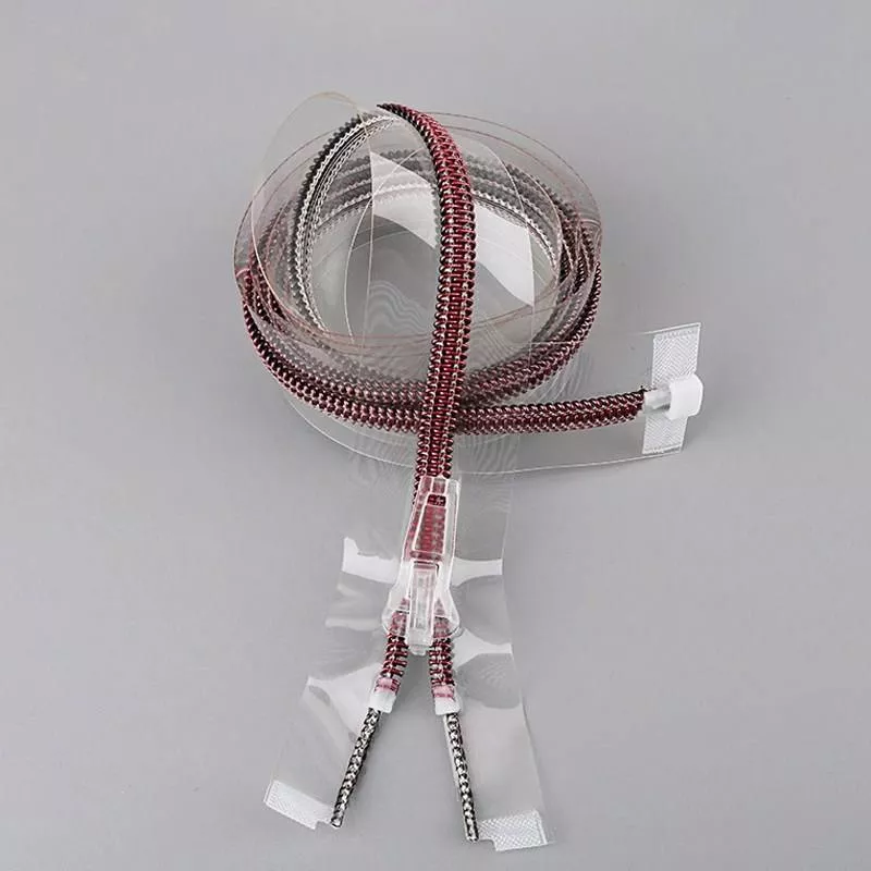 No.5 Transparent TPU Voltage Separating Nylon Zippers