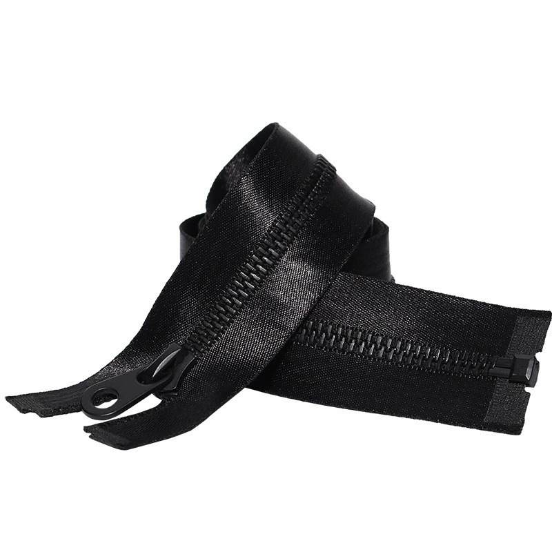 #5 Black Y Teeth Metal Open End Zipper