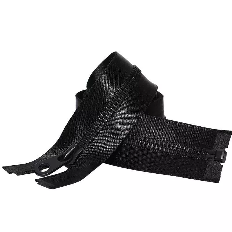 #5 Black Y Teeth Metal Open End Zipper