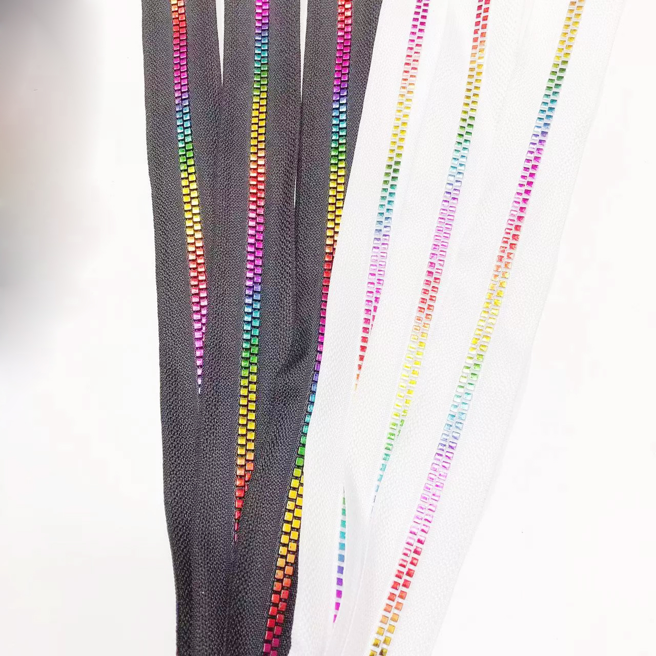 5# Rainbow Coated Resin Zipper