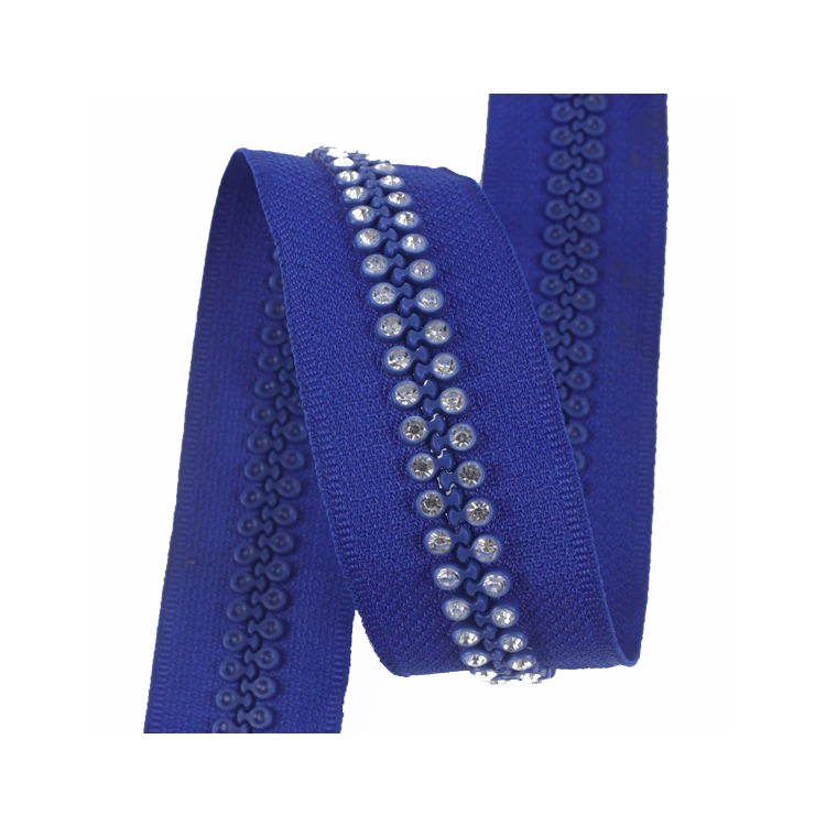 10# Resin Rhinestone Zipper