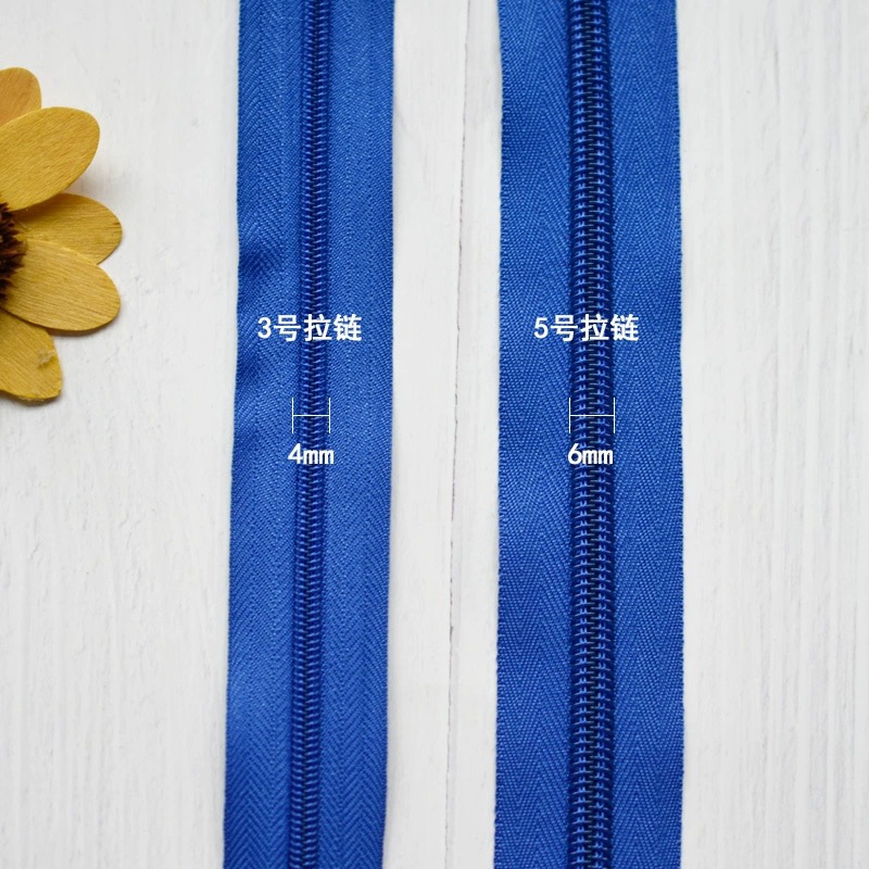 No.5 Long Nylon Zipper Roll