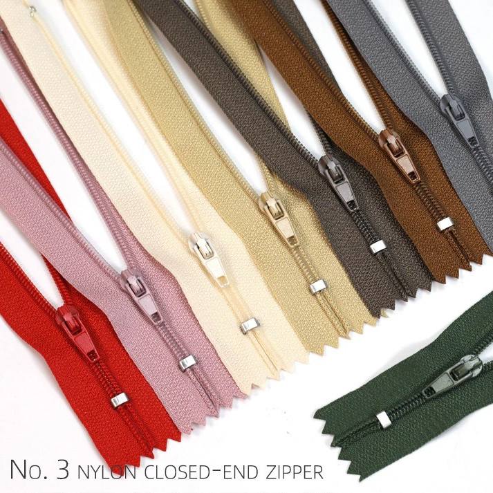 3# Nylon Closed-End Zipper