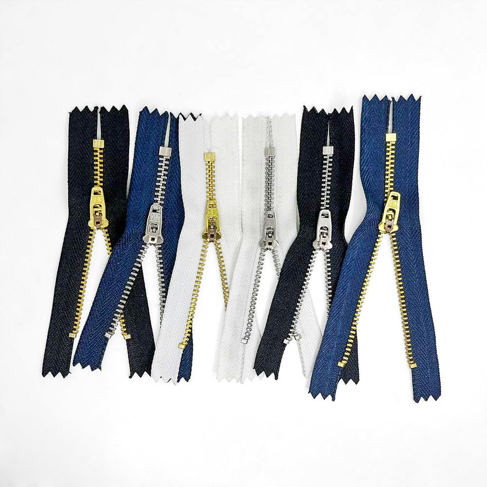 3# Stainless Steel Closed-End Metal Zipper