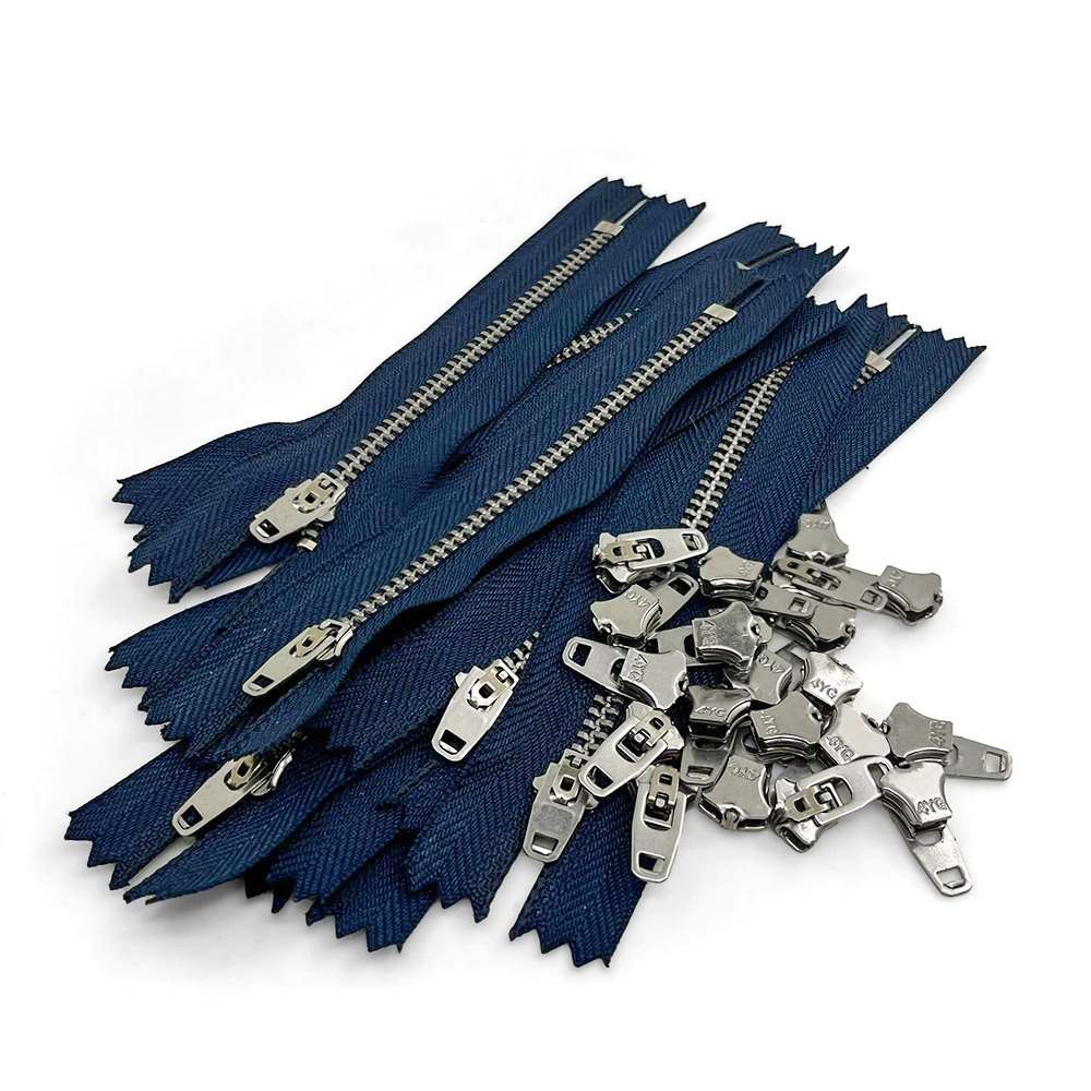 3# Stainless Steel Closed-End Metal Zipper