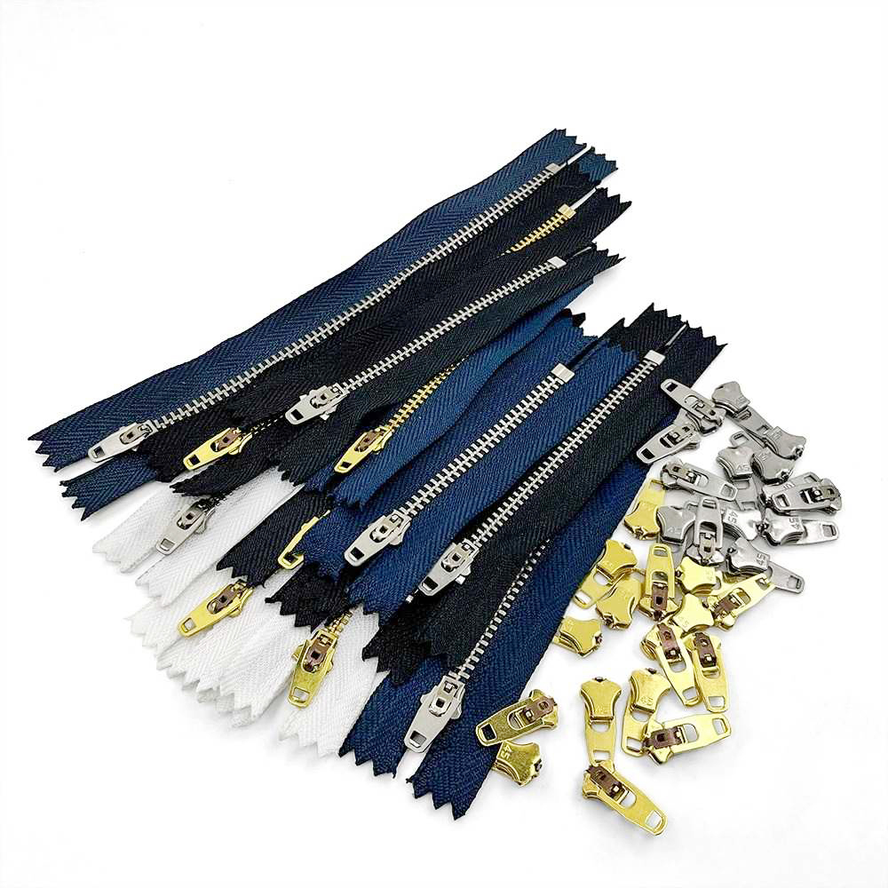 3# Stainless Steel Closed-End Metal Zipper