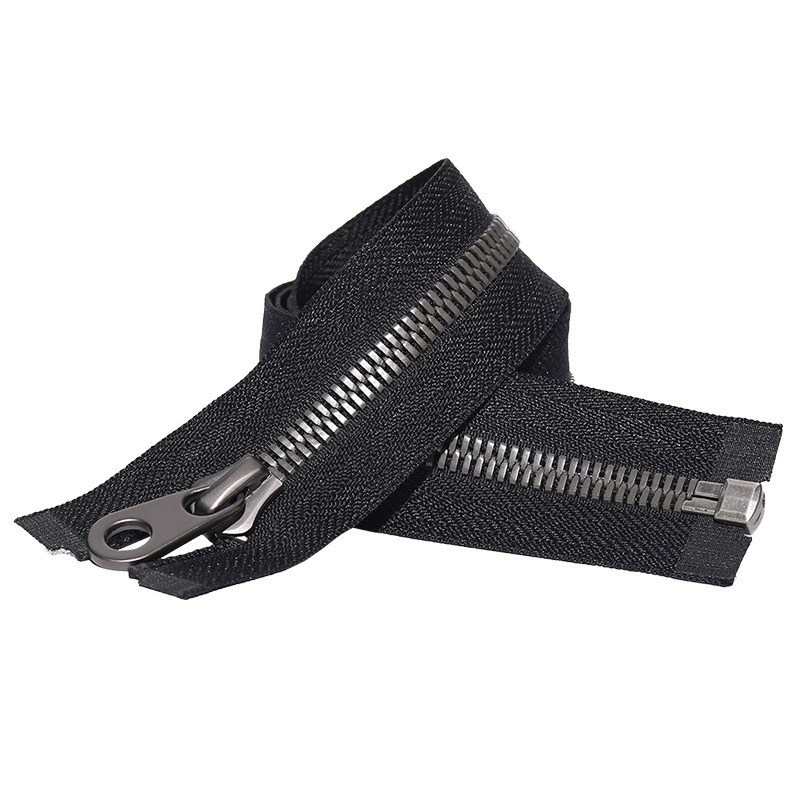 #3 #5 #8 Double Point Teeth Open End Metal Zipper