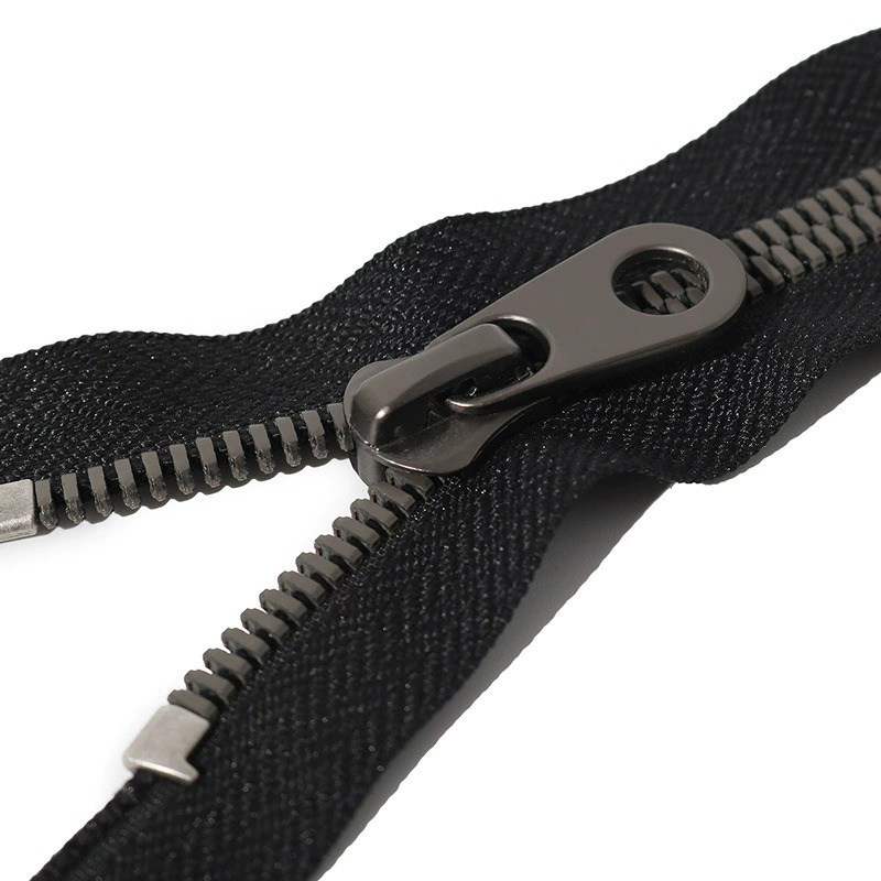 #3 #5 #8 Double Point Teeth Open End Metal Zipper