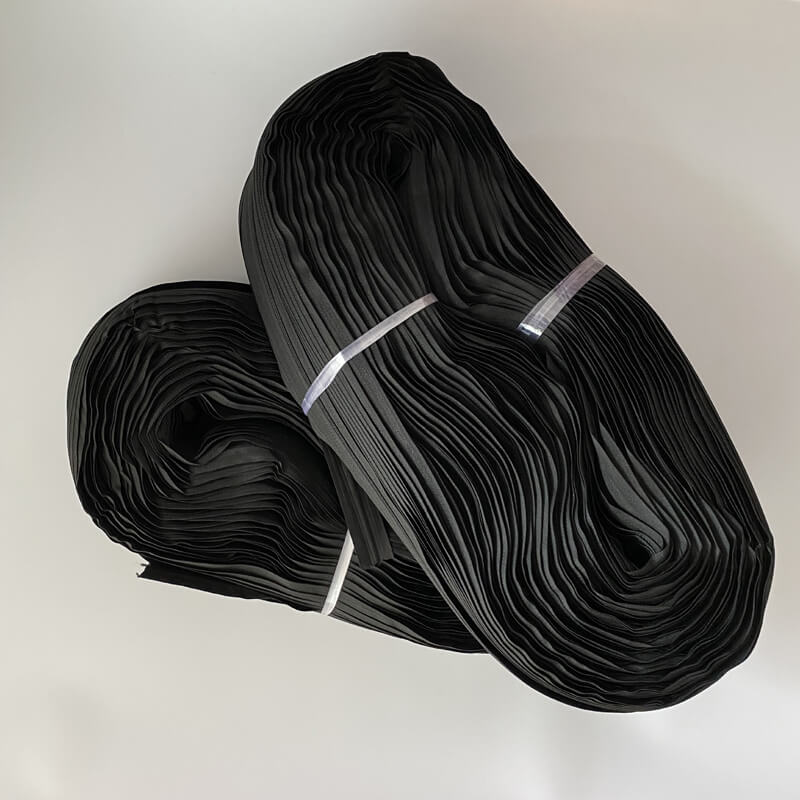 #3 Nylon Coil Zipper Tape, Double Needle, Plain Weave