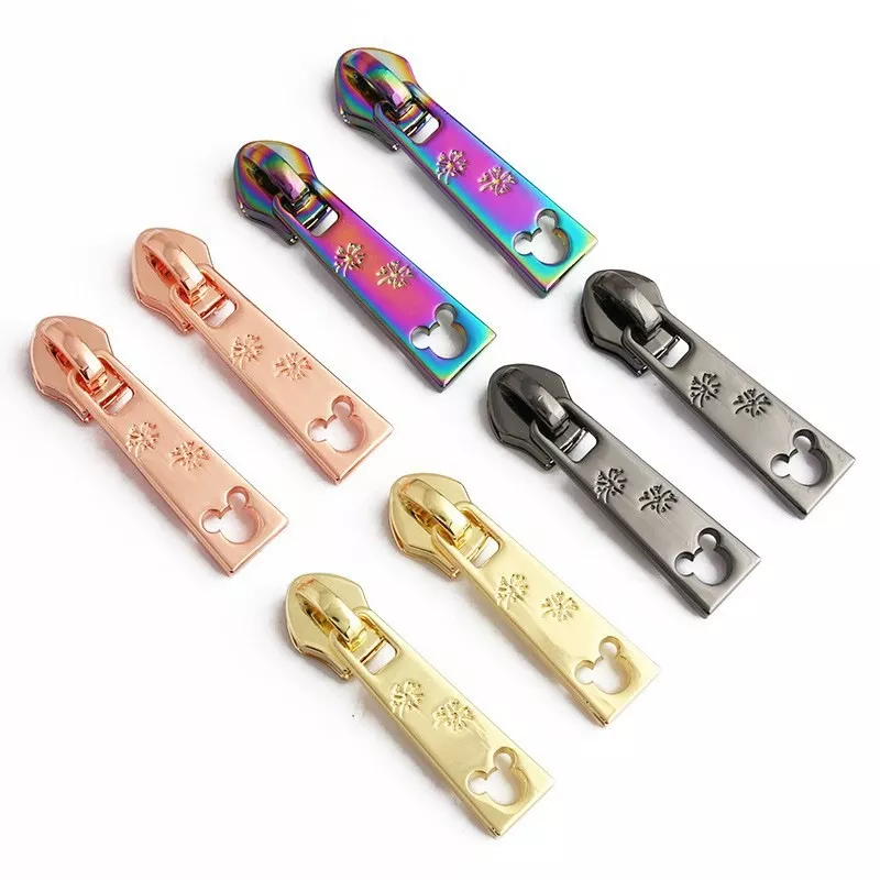 Custom Mickey Cutout Zipper Pulls