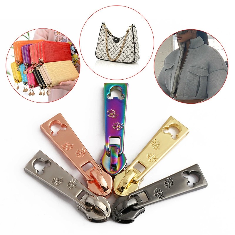 Custom Mickey Cutout Zipper Pulls
