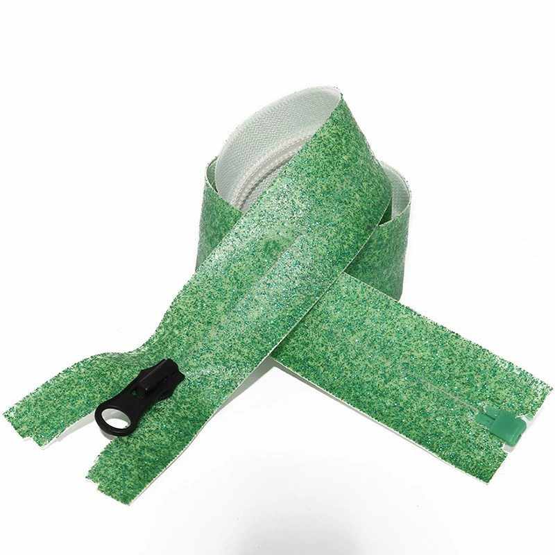 #5 Waterproof Nylon Coil Open End Zipper Iridescent Chameleon Tape
