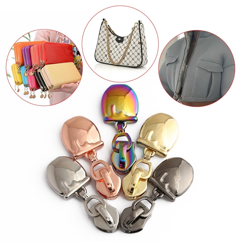 Honey Pot Shaped Metal Zipper Pulls
