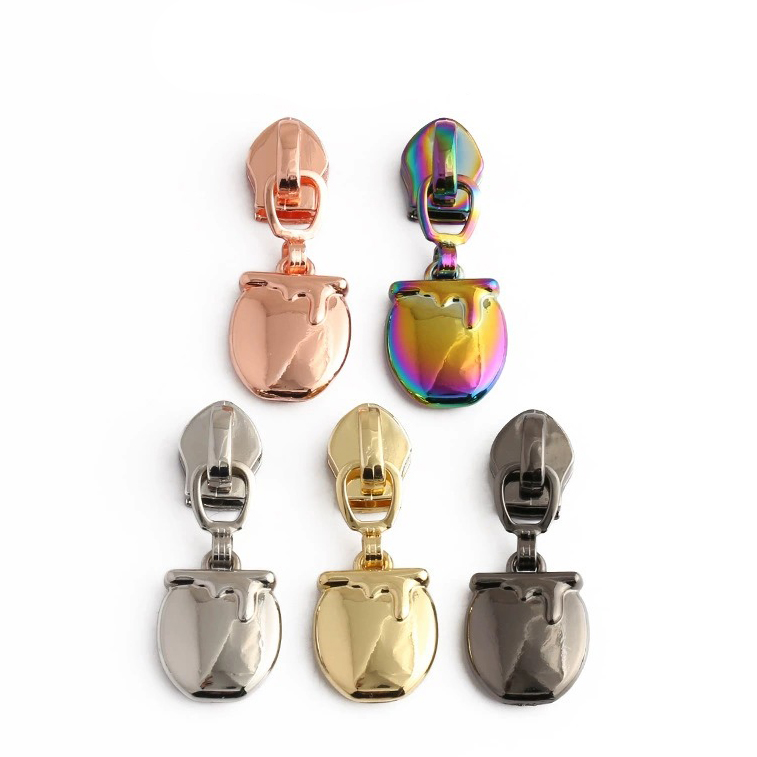 Honey Pot Shaped Metal Zipper Pulls
