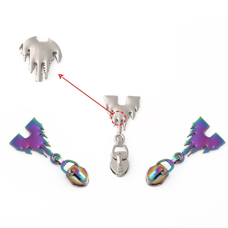 Castle Shaped Metal Zipper Pulls