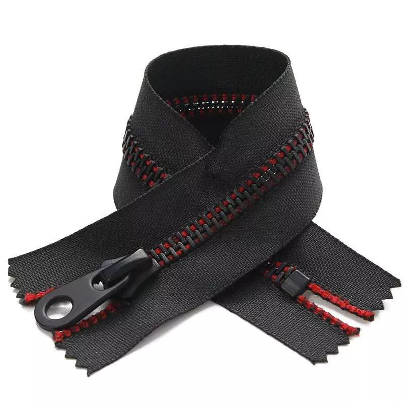 Black Woven Tape #5 Antique Bronze Closed Metal Zipper