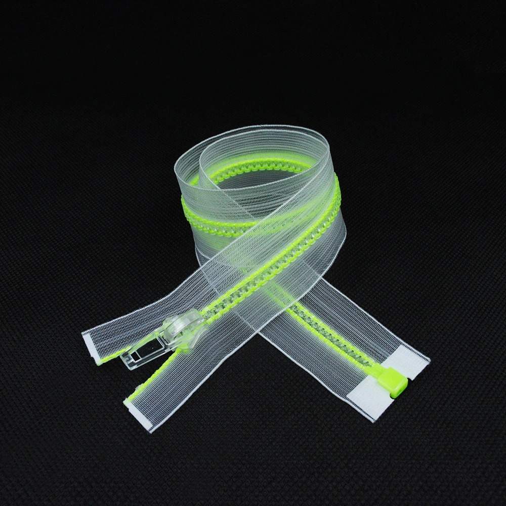 No.5 Fluorescent Green Teeth Zipper