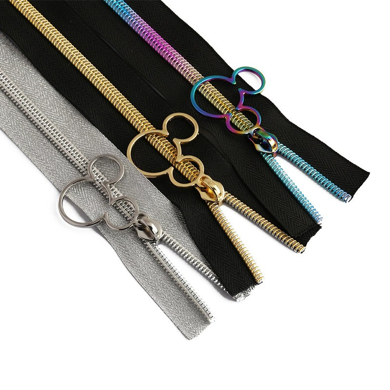 Hollow Mickey Mouse Metal Zipper Pulls