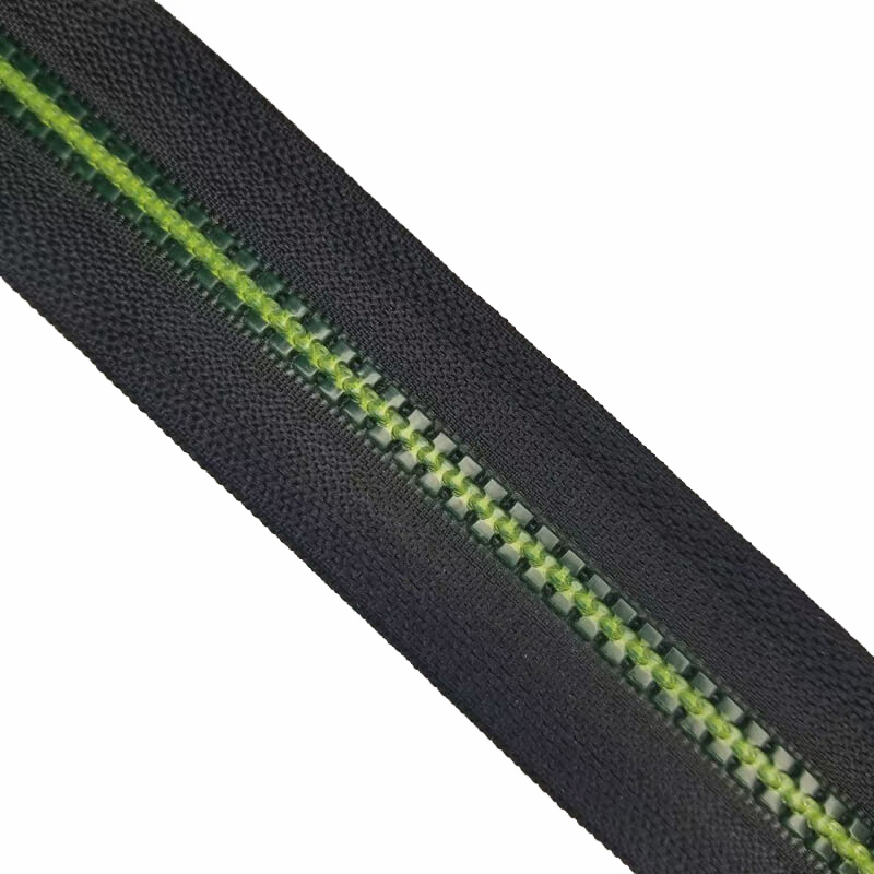 Refreshing #5 Jade Green Transparent Resin Zipper Tape
