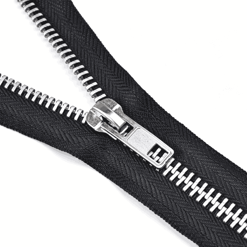 10# Aluminum Alloy Metal Zipper (Open/Closed-End)