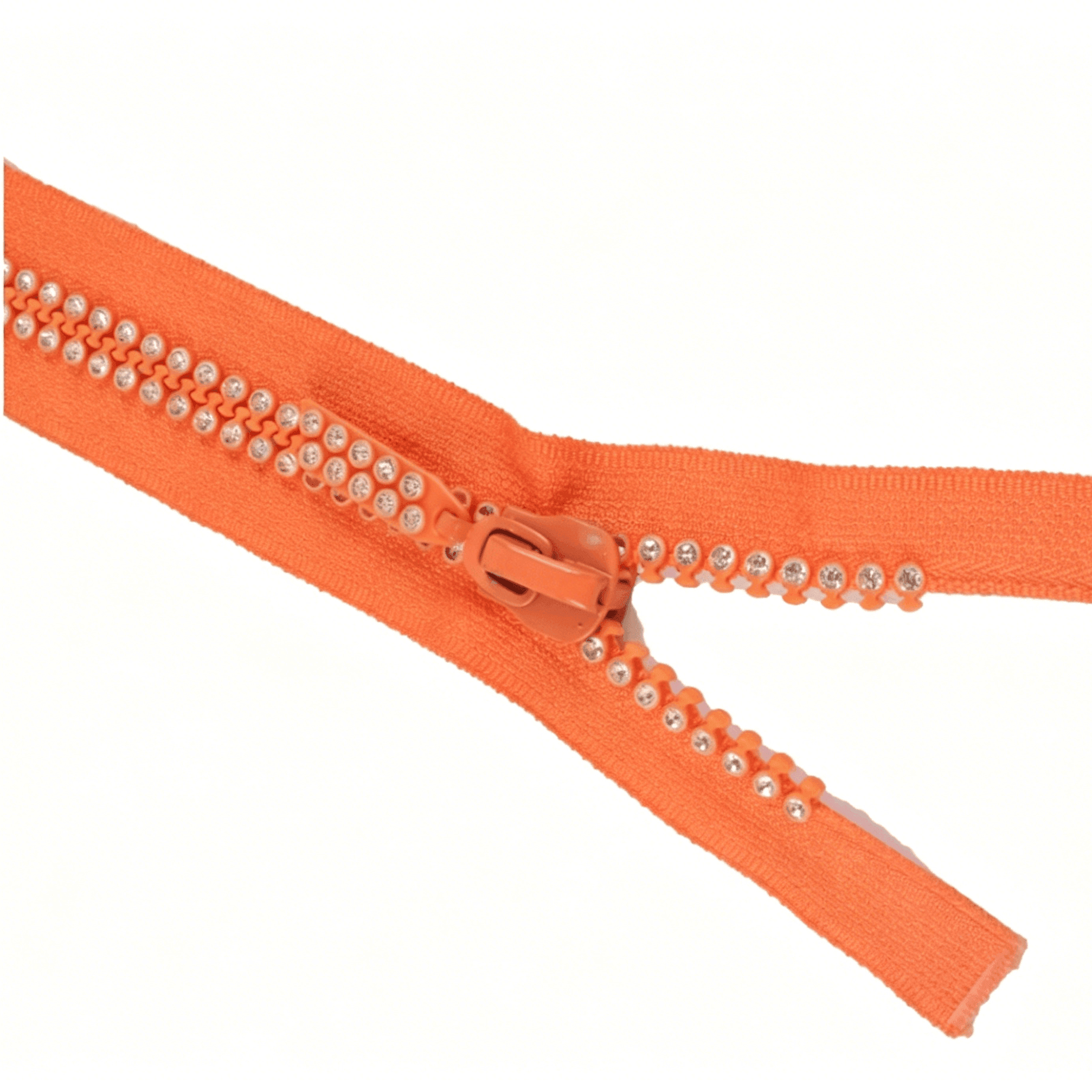 10# Resin Rhinestone Zipper