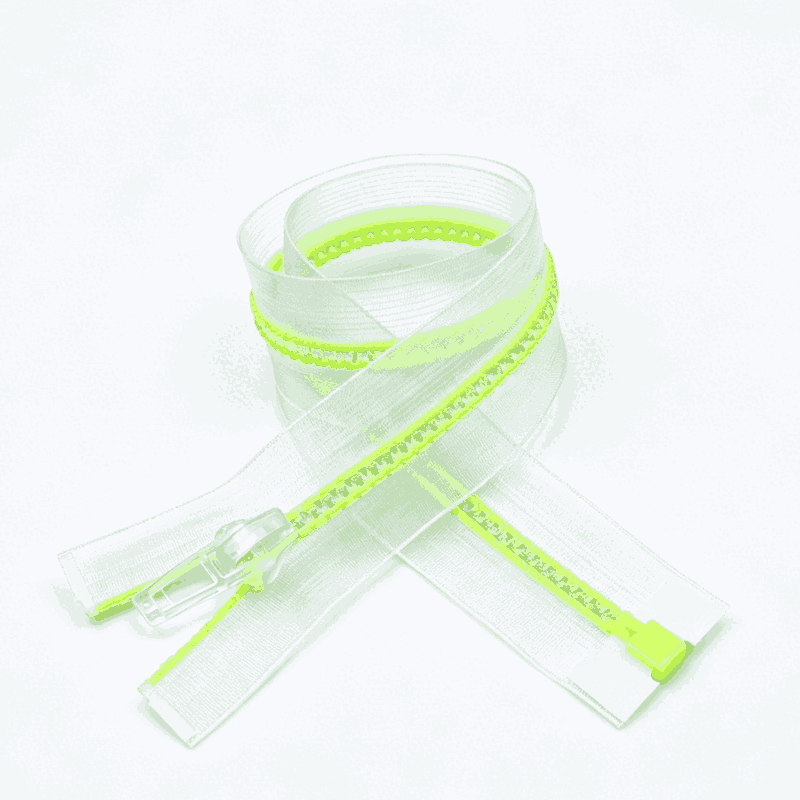 No.5 Fluorescent Green Teeth Zipper